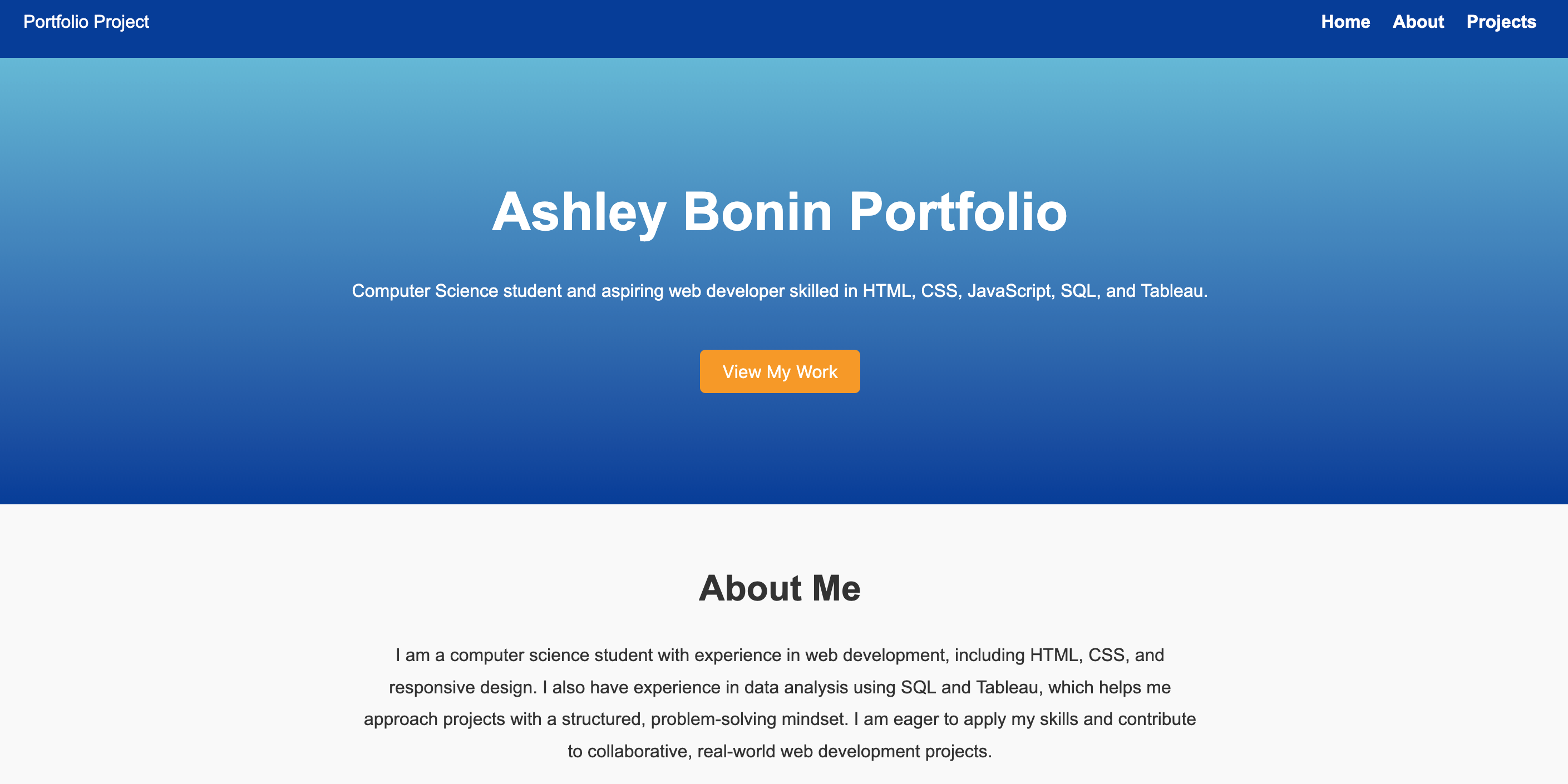 Personal Portfolio